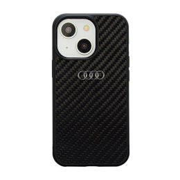 Audi Carbon Fiber - Case for iPhone 14 (Black)