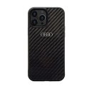 Audi Carbon Fiber - Case for iPhone 14 Pro Max (Black)