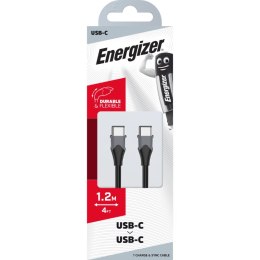Energizer Classic - USB-C to USB-C connecting cable 1.2m (Black)
