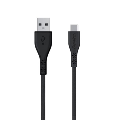 Energizer HardCase - Connection cable USB-A to USB-C 1.2m (Black)