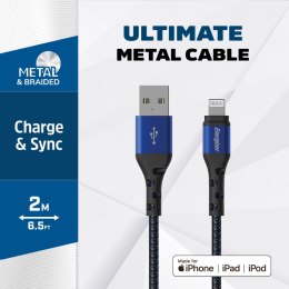 Energizer Ultimate - USB-A to Lightning connecting cable MFi certified 2m (Blue)