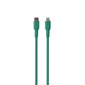 PURO ICON Soft Cable - USB-C to Lightning MFi 1.5 m (Jade)