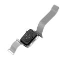 Puro Milanese Magnetic Band - Stainless Steel Strap for Apple Watch 42/44/45/49 mm (Silver)