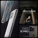 Spigen Ultra Hybrid - Case for iPhone 15 Pro (Frost Clear)