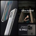 Spigen Ultra Hybrid - Case for iPhone 15 Pro (Transparent)