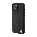 BMW Leather Hot Stamp - Case for iPhone 15 Plus (black)