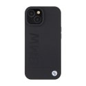 BMW Leather Hot Stamp - Case for iPhone 15 Plus (black)