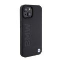 BMW Leather Hot Stamp - Case for iPhone 15 Plus (black)