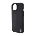 BMW Leather Hot Stamp - Case for iPhone 15 Plus (black)