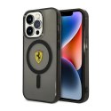 Ferrari Translucent MagSafe - Case for iPhone 14 Pro (Black)