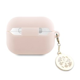 Guess 3D Rubber 4G Diamond Charm - Case for AirPods Pro 2 (Pink)