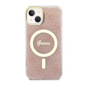 Guess 4G MagSafe - Case for iPhone 14 (Pink)