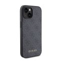 Guess 4G Metal Gold Logo - Case for iPhone 15 Plus (Grey)