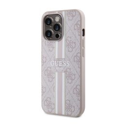 Guess 4G Printed Stripes MagSafe - Case for iPhone 13 Pro Max (Pink)