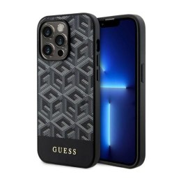 Guess GCube Stripes MagSafe - Case for iPhone 14 Pro (Black)