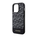 Guess GCube Stripes MagSafe - Case for iPhone 14 Pro (Black)