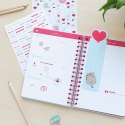 Pusheen - Weekly calendar / planner 2023/2024 from Purrfect Love collection (14.8 x 21 cm)