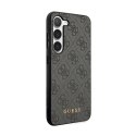 Guess 4G Metal Gold Logo - Case for Samsung Galaxy S24+ (black)