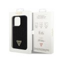 Guess Rhinestone Triangle - Case for iPhone 14 Pro (Black)