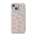 Hello Kitty IML Gradient Electrop Crowded Kitty Head - iPhone 15 Case (pink)