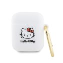 Hello Kitty Silicone 3D Kitty Head - Case for AirPods 1/2 gen (white)