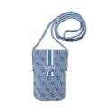 Guess 4G Stripes - Phone crossbody bag (blue)