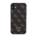 Guess 4G Triangle Metal Logo - Case for iPhone 11 (black)