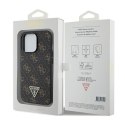 Guess 4G Triangle Metal Logo - Case for iPhone 13 Pro (Black)