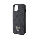 Guess Crossbody 4G Metal Logo - Case for iPhone 13 (black)