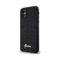 Guess Disco Metal Script - iPhone 11 Case (Black)