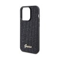 Guess Disco Metal Script - iPhone 14 Pro Case (Black)