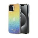 Guess IML Faceted Mirror Disco Iridescent - Case for iPhone 14 (Iridescent)