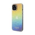 Guess IML Faceted Mirror Disco Iridescent - Case for iPhone 14 (Iridescent)