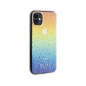 Guess IML Faceted Mirror Disco Iridescent - iPhone 11 Case (Iridescent)