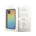 Guess IML Faceted Mirror Disco Iridescent - iPhone 11 Case (Iridescent)