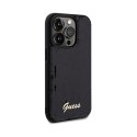 Guess Sequin Script Metal - iPhone 14 Pro Max Case (black)