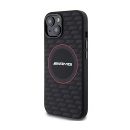 AMG Silicone Carbon Pattern MagSafe - iPhone 15 Case (black)