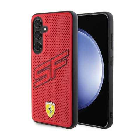 Ferrari Big SF Perforated - Samsung Galaxy S24 Case (Red)