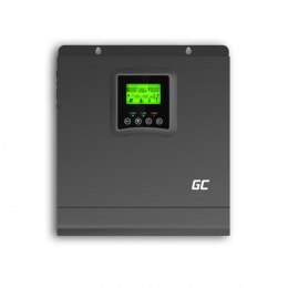Green Cell - Solar Inverter Inverter Off Grid with solar charger MPPT 24VDC 230VAC 2000VA/2000W Pure sine wave