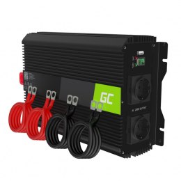 Green Cell - Voltage converter Inverter PRO 12V to 230V 2000W/4000W Modified sine wave