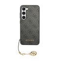 Guess 4G Charms Collection - Case for Samsung Galaxy S24+ (black)