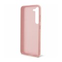 Guess Glitter Flakes Metal Logo Case - Case for Samsung Galaxy S24+ (pink)