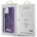 Guess Sequin Script Metal - iPhone 11 Case (purple)