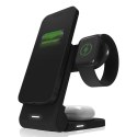 STM ChargeTree MAG - 3-in-1 mobile wireless charger with MagSafe (black)