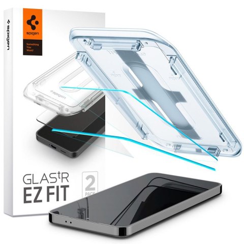 Spigen GLAS.TR EZ FIT 2-Pack - Tempered glass for Samsung Galaxy S24+ (2 pcs)
