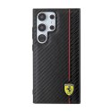 Ferrari Carbon Printed Line - Case Samsung Galaxy S24 Ultra (black)