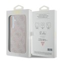 Guess 4G Collection Leather Metal Logo MagSafe - Case Samsung Galaxy S24+ (Pink)