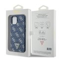 Guess 4G Triangle Metal Logo - Case for iPhone 15 (blue)