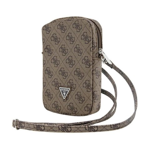 Guess Zip 4G Triangle - Phone bag (brown)