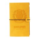 Harry Potter - Hufflepuff leather travel notebook 12x19.6cm (Yellow)